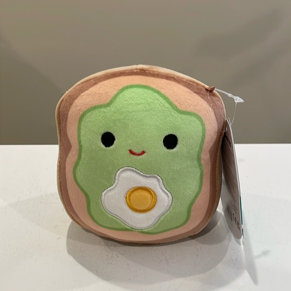 NWT 5” Sinclair the Avocado Toast with Egg Squishmallow - Picture 1 of 4
